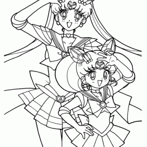 Desenho de anime para colorir 35