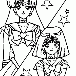 Desenho de anime para colorir 36
