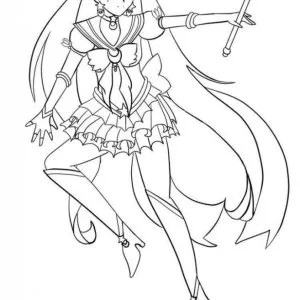 Desenho de anime para colorir 38