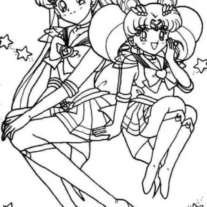 Desenho de anime para colorir 39