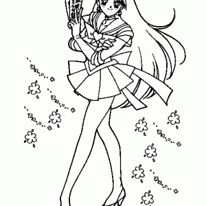 Desenho de anime para colorir 40