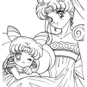 Desenho de anime para colorir 41