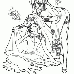 Desenho de anime para colorir 43