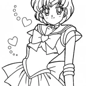 Desenho de anime para colorir 45