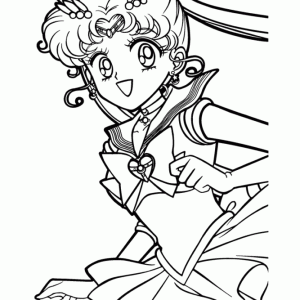 Desenho de anime para colorir 46
