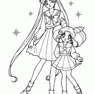 Desenho de anime para colorir 48