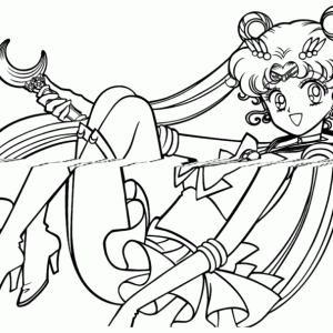 Desenho de anime para colorir 49